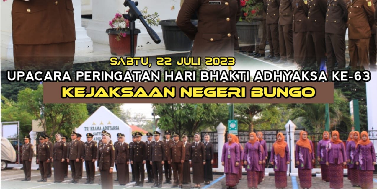 UPACARA PERINGATAN HARI BHAKTI ADHYAKSA KE-63 TAHUN 2023