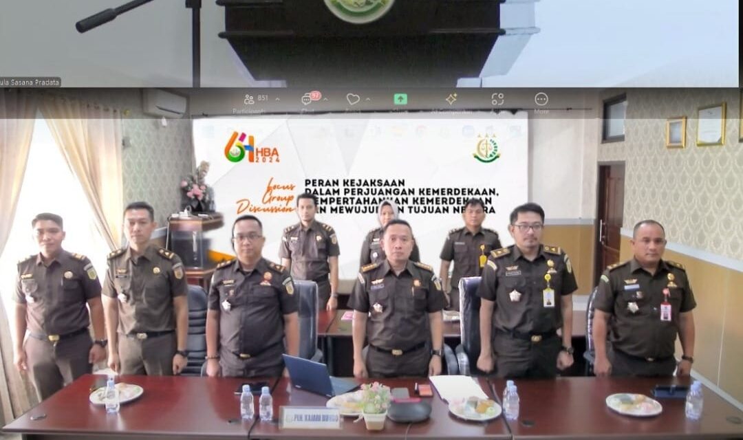 Focus Group Discussion Peringatan Hari Bhakti Adhyaksa ke-64