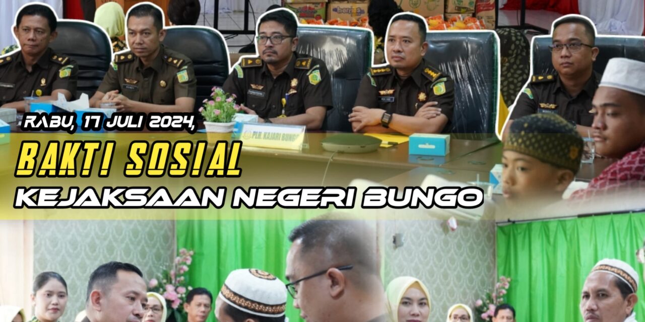 Bakti Sosial Kejaksaan Negeri Bungo
