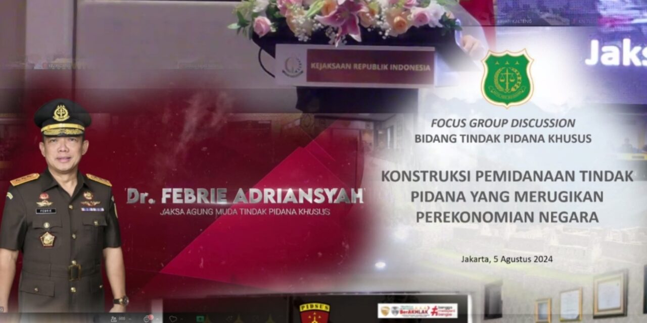 Focus Group Discussion Bidang Tindak Pidana Khusus
