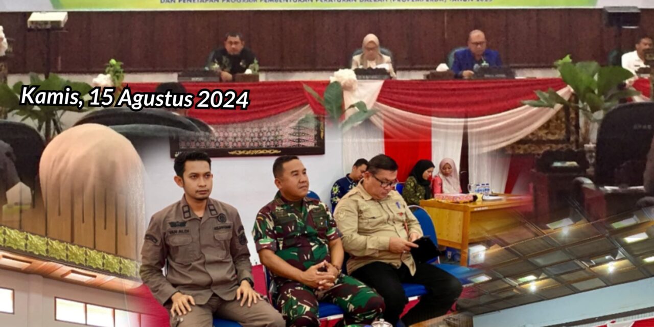 Rapat Paripurna Dewan Perwakilan Rakyat Daerah Bungo