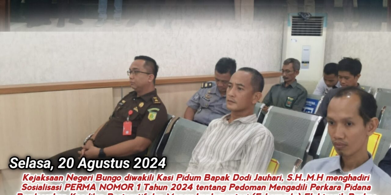 Sosialisasi PERMA NOMOR 1 Tahun 2024