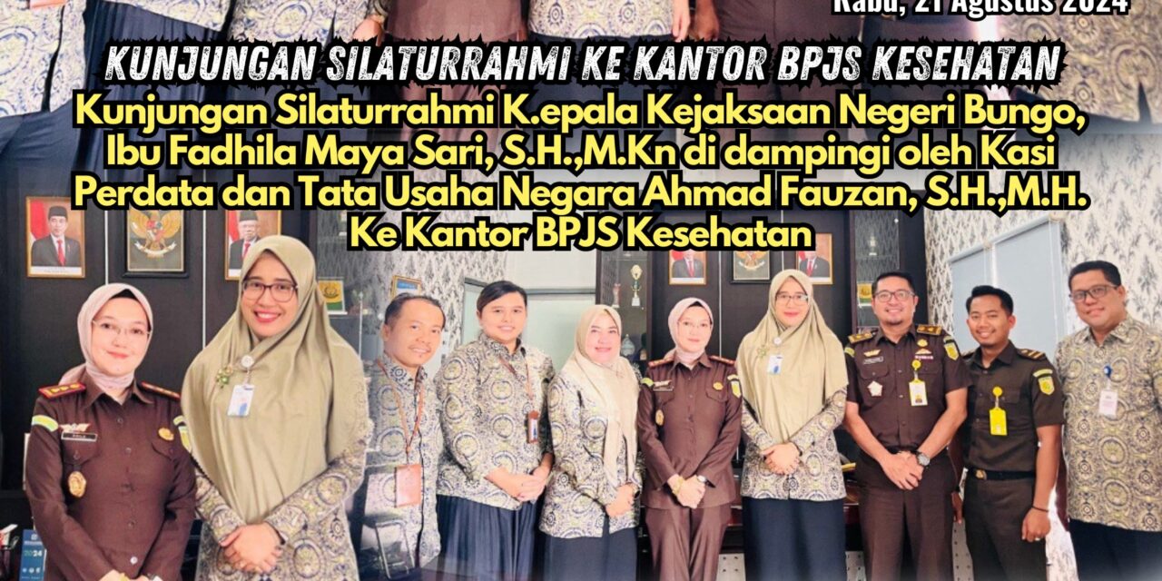 Kunjungan Silahturahmi Ke Kantor BPJS Kesehatan