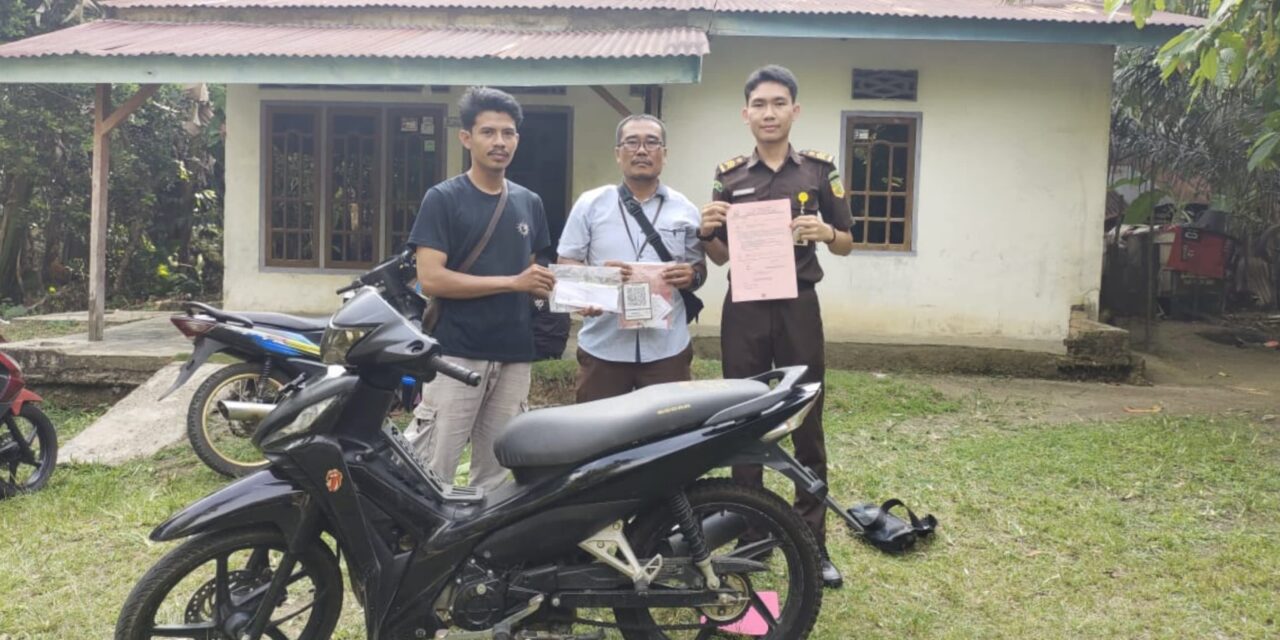 Kegiatan pengembalian barang bukti