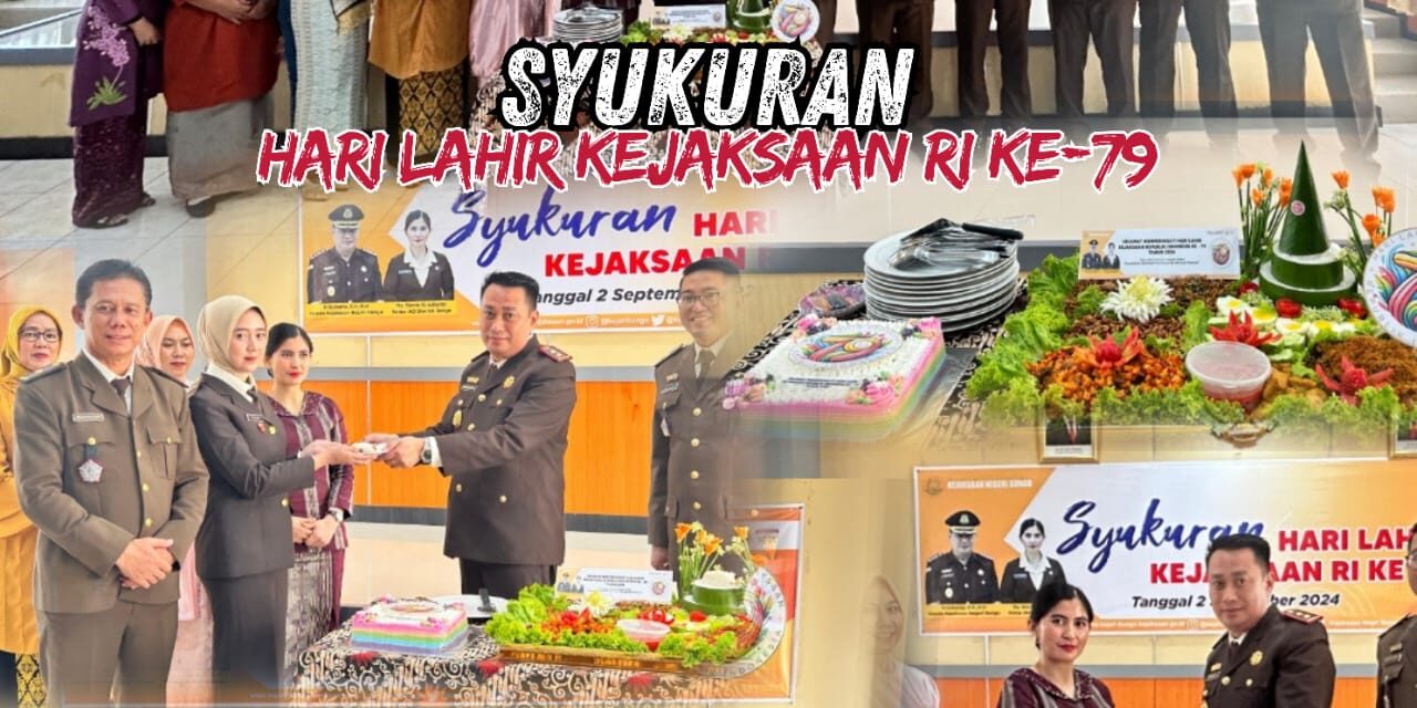 Syukuran Hari Lahir Kejaksaan RI Ke-79 Tahun 2024