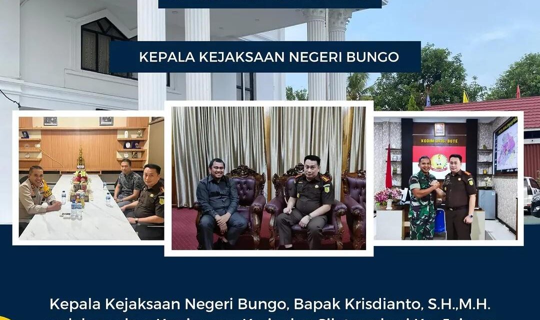 Kunjungan Kerja & Silahturahmi Kajari Bungo