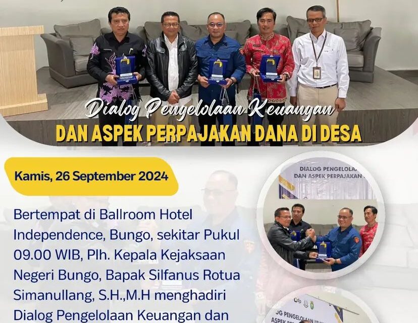 Dialog Pengelolaan Keuangan dan Aspek Perpajakan Dana di Desa