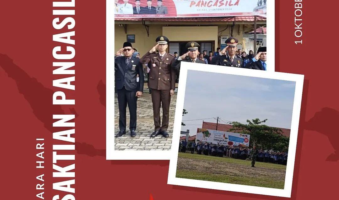 Upacara Hari Kesaktian Pancasila di Kantor Bupati Bungo