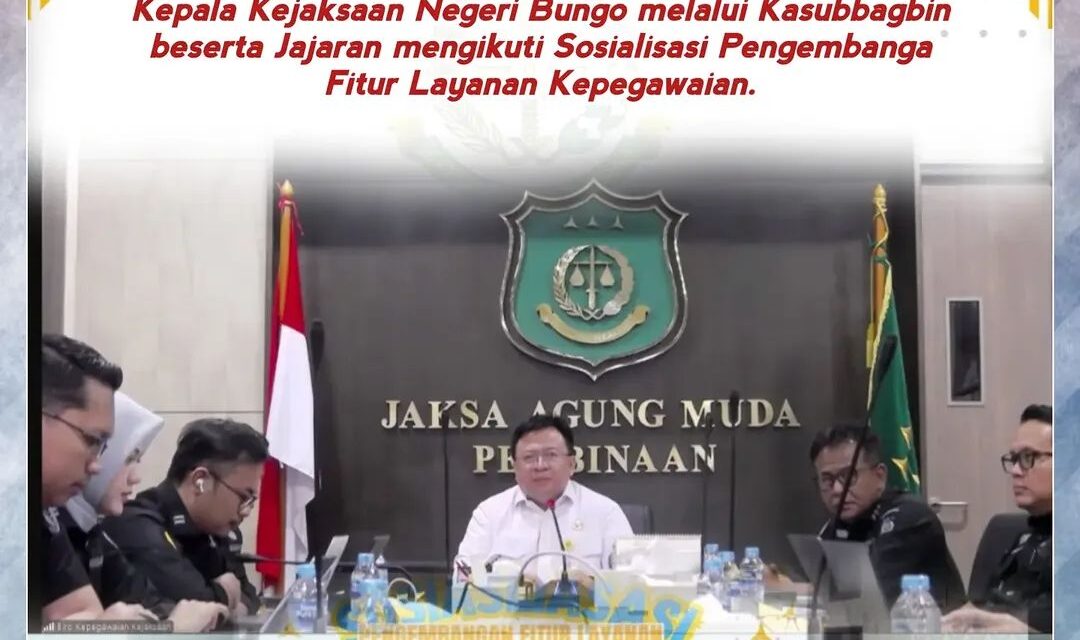 Sosialisasi Pengembangan Fitur Layanan Kepegawaian
