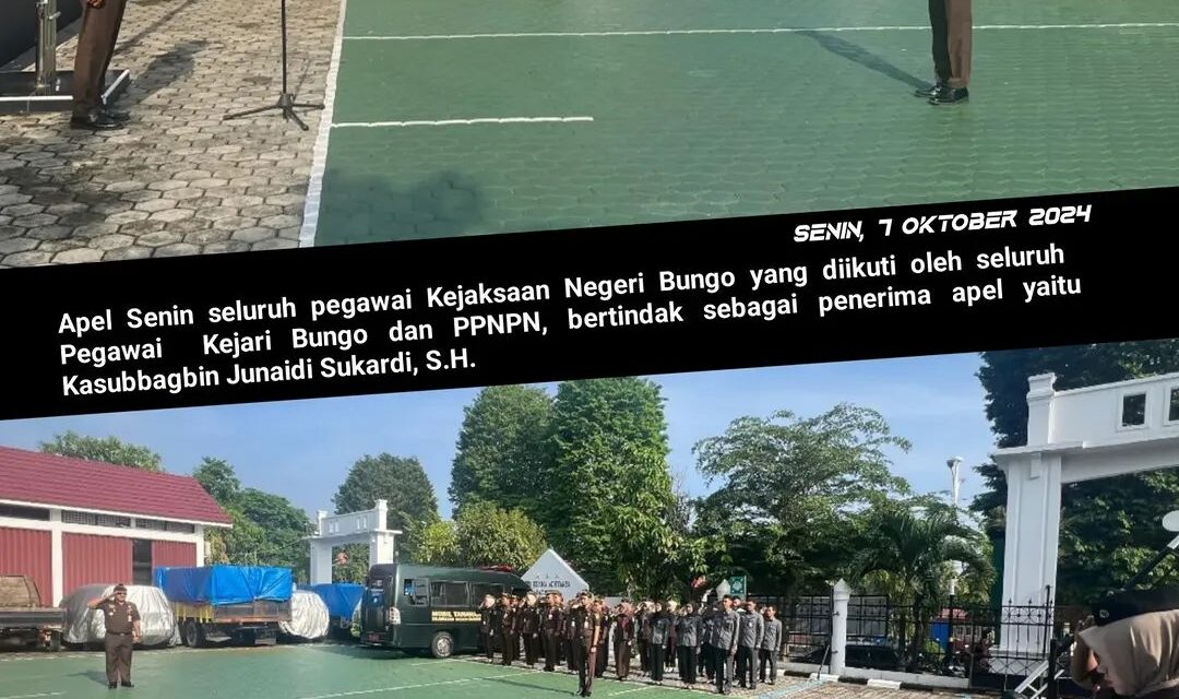 Apel Senin Kejaksaan Negeri Bungo