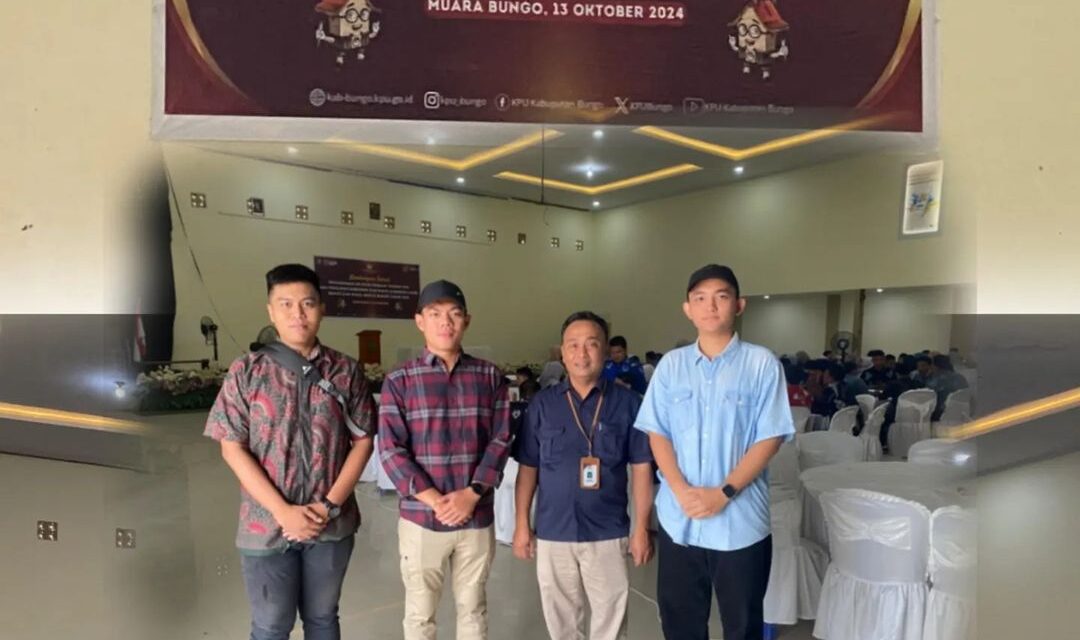 Kegiatan Bimtek dan Uji Coba Nasional Penggunaan Aplikasi Sirekap tingkat PPS pada Pemilihan Gubernur dan Wakil Gubernur Jambi, Bupati dan Wakil Bupati Bungo Tahun 2024