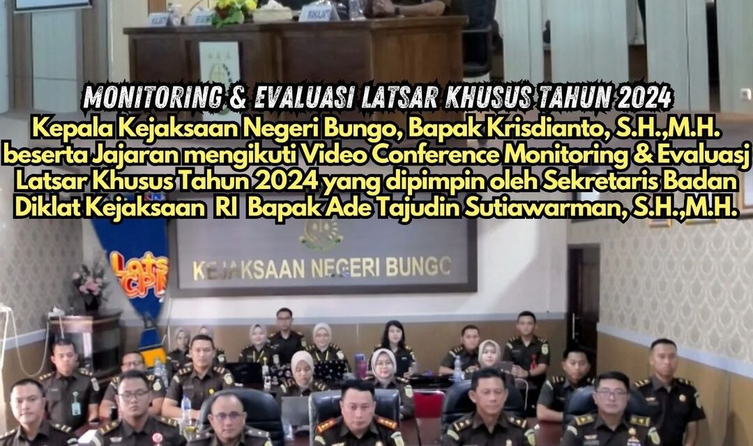 Monitoring & Evaluasi Latsar Khusus Tahun 2024
