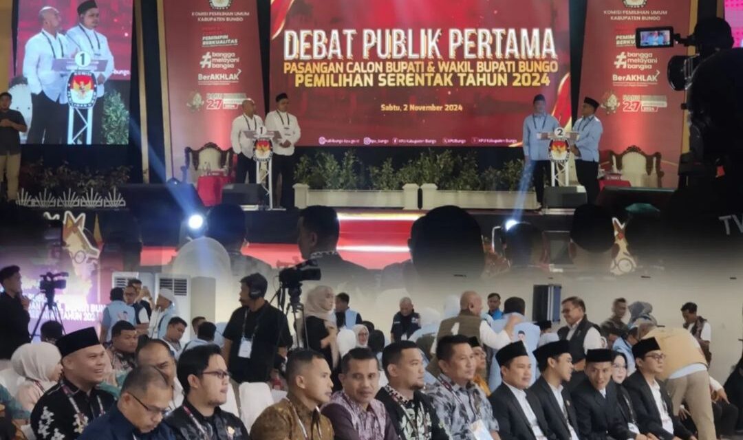 Debat Publik Pertama Pasangan Calon Bupati & Wakil Bupati Bungo Tahun 2024