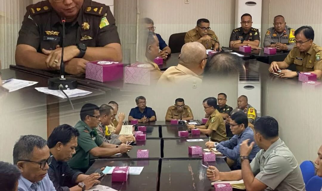 RAPAT PERMASALAHAN PENCURIAN TBS/BRONDOLAN KELAPA SAWIT DIWILAYAH PERUSAHAAN PERKEBUNAN DAN MASYARAKAT DI KABUPATEN BUNGO