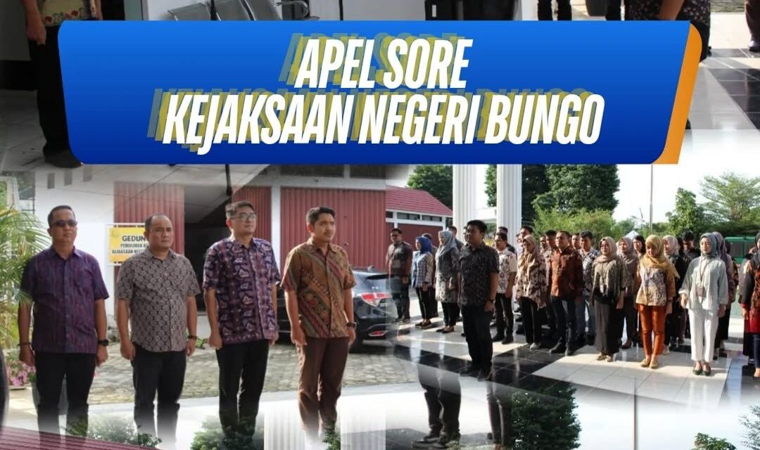 APEL SORE KEJAKSAAN NEGERI BUNGO 21 FEBRUARI 2025