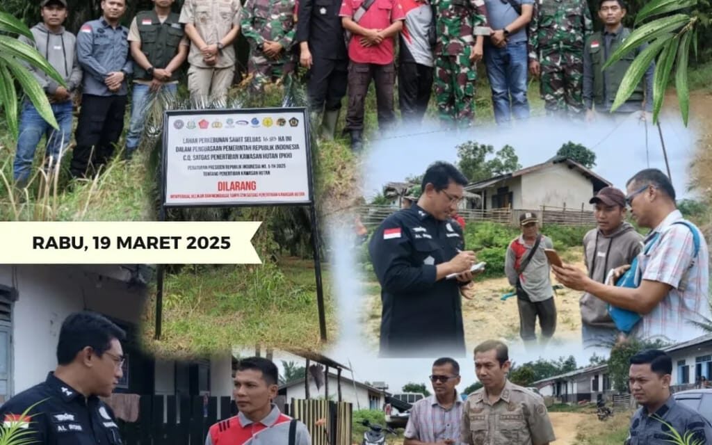 KEGIATAN SATGAS GARUDA DALAM RANGKA PENERTIBAN KAWASAN HUTAN (PKH) DI WILAYAH KABUPATEN BUNGO
