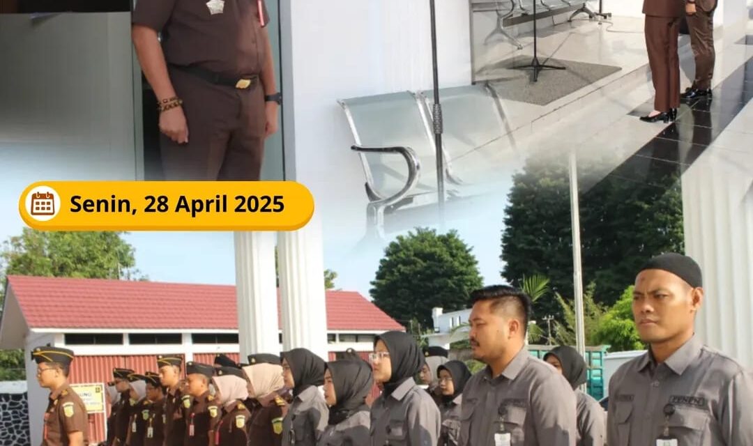 APEL KERJA KEJAKSAAN NEGERI BUNGO, SENIN 28 APRIL 2025