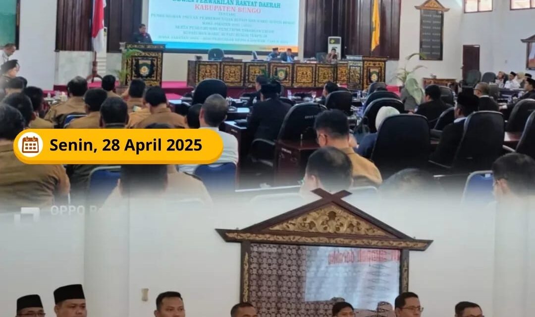 RAPAT PARIPURNA DPRD KABUPATEN BUNGO