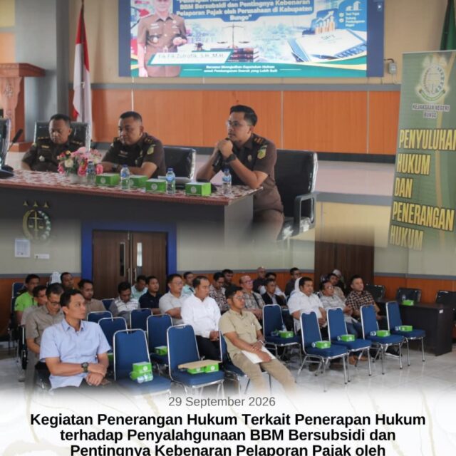KEGIATAN PENERANGAN HUKUM KEJAKSAAN NEGERI BUNGO
