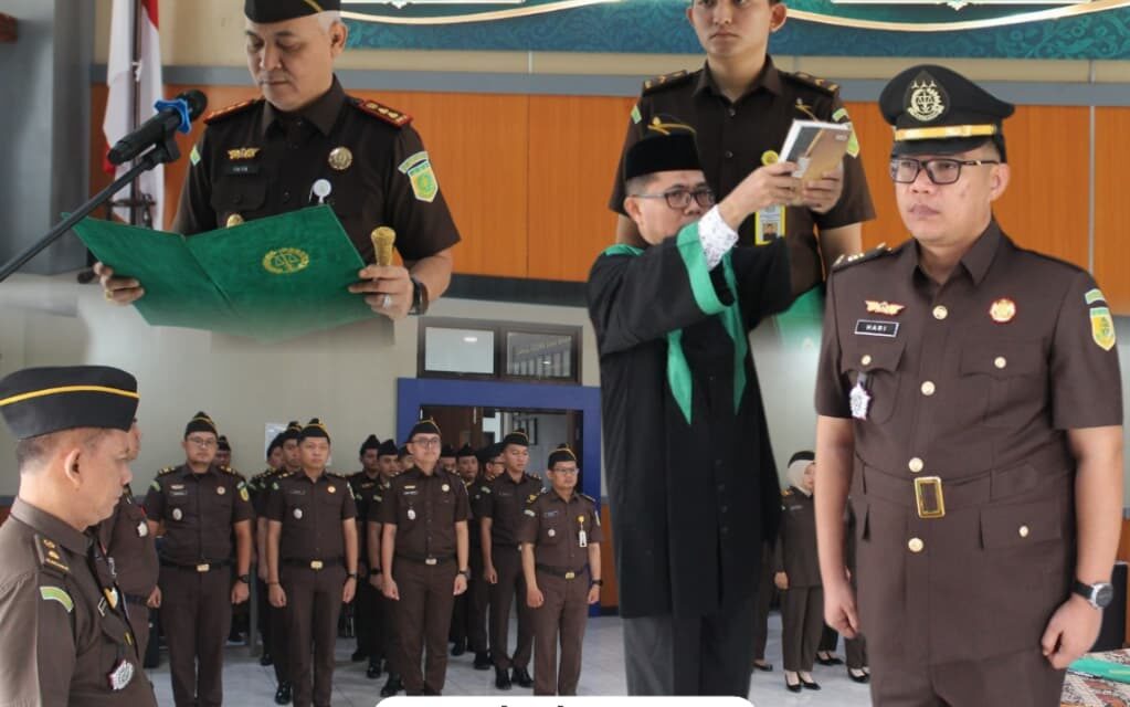 Pelantikan dan Pengambilan Sumpah Jabatan Kepala Seksi Intelijen Kejaksaan Negeri Bungo